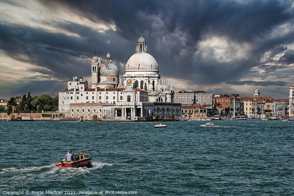 The Iconic Basilica of Venice Picture Board by Roger Mechan