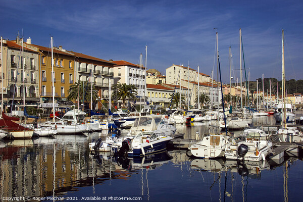 Serenity in the South of France Picture Board by Roger Mechan