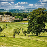 Buy canvas prints of A Stately View of Longleat House by Roger Mechan