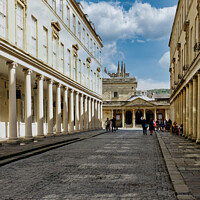 Buy canvas prints of Bath's Historic Charm by Roger Mechan