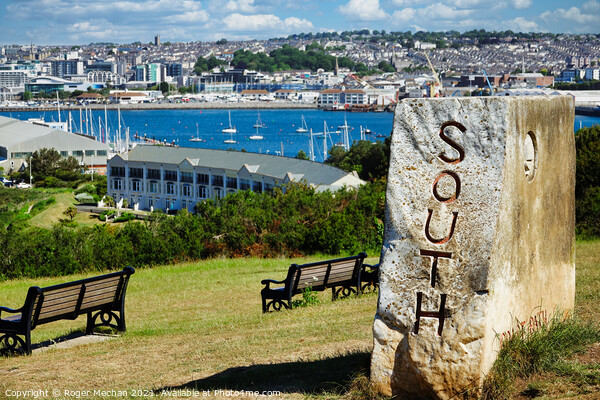 A Scenic Trek Along the South West Coast Path Picture Board by Roger Mechan