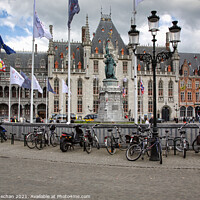 Buy canvas prints of Bruges' Charm by Roger Mechan