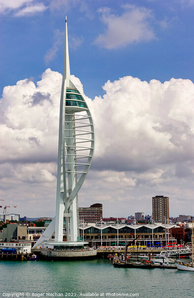 Towering Tribute to Portsmouth's Maritime Heritage Picture Board by Roger Mechan