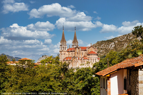 Heaven's Refuge in Covadonga  Picture Board by Roger Mechan