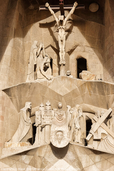 Gaudi's Masterpiece: The Sacred Family Picture Board by Roger Mechan