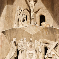 Buy canvas prints of Gaudi's Masterpiece: The Sacred Family by Roger Mechan