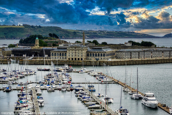 Luxury Living at Royal William Yard Picture Board by Roger Mechan