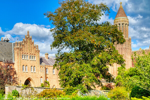 Quarr Abbey Isle of Wight Picture Board by Roger Mechan