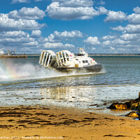 Buy canvas prints of Rainbow Ride by Roger Mechan