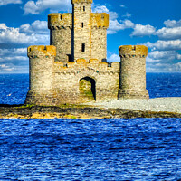 Buy canvas prints of Castle of Rescue by Roger Mechan