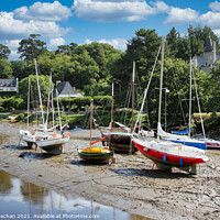 Buy canvas prints of Serenity in Brittany by Roger Mechan