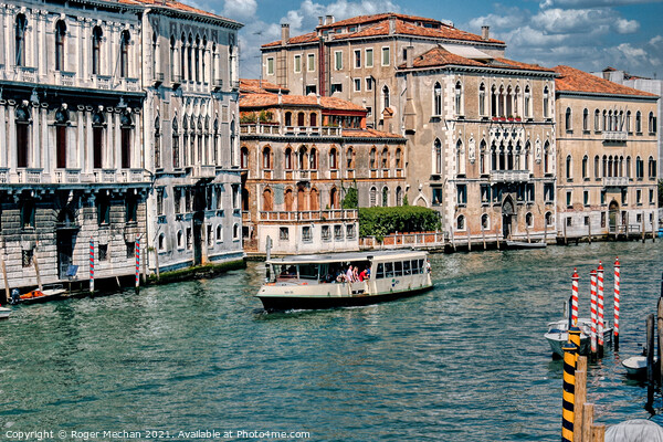 Serene Venice Picture Board by Roger Mechan