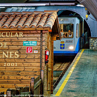 Buy canvas prints of Tunneling Through the Picos Mountains by Roger Mechan