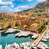 Buy canvas prints of Glitz and Glamour of Monaco by Roger Mechan