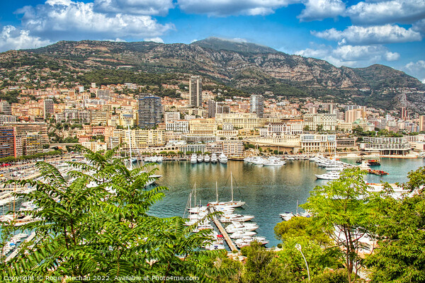 Monaco and Monte Carlo Picture Board by Roger Mechan