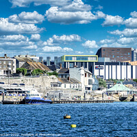 Buy canvas prints of Plymouth's Nautical Charm by Roger Mechan
