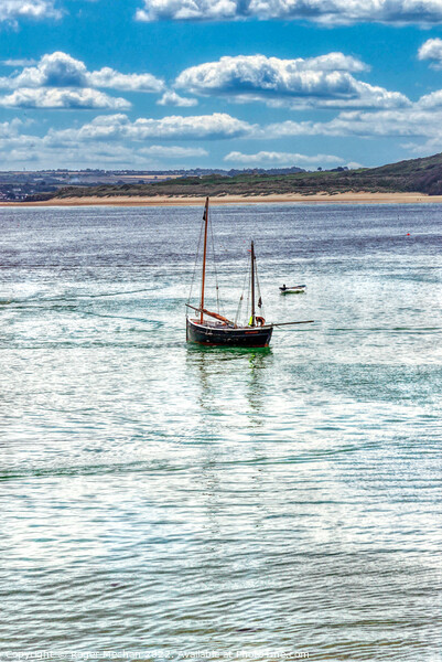 Serenity in St. Ives Bay Picture Board by Roger Mechan
