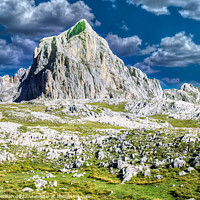 Buy canvas prints of Towering Picos Peaks by Roger Mechan