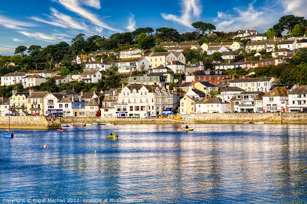 Serenity at St Mawes Picture Board by Roger Mechan