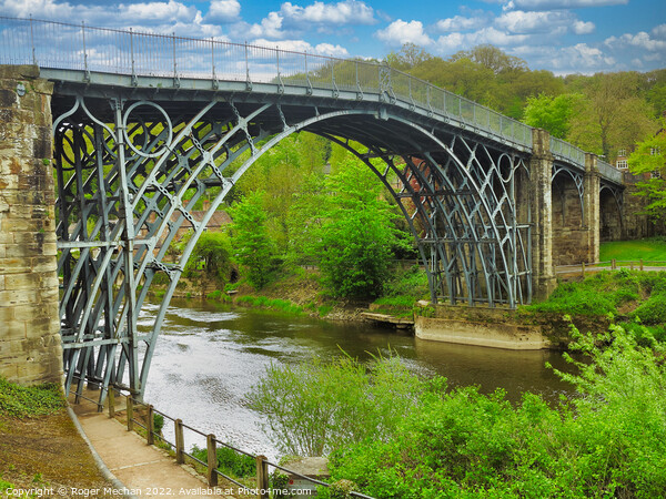 The Iconic Ironbridge Picture Board by Roger Mechan