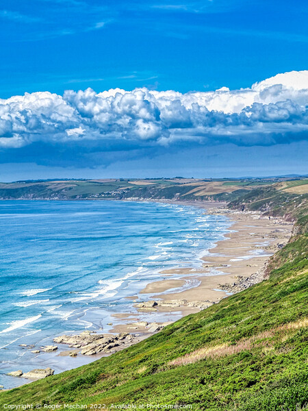 Cornwall's Coastal Beauty Picture Board by Roger Mechan