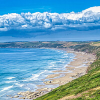 Buy canvas prints of Cornwall's Coastal Beauty by Roger Mechan