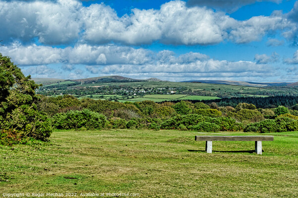 Serene Vistas of Dartmoor Picture Board by Roger Mechan