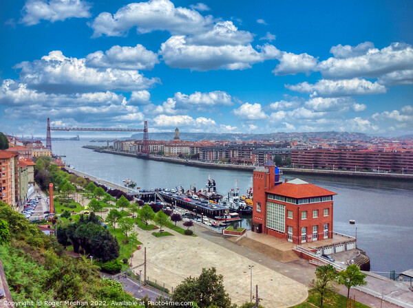 Bilbao's Breathtaking Waterfront Picture Board by Roger Mechan