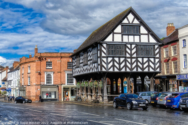 Ledbury's Historic Market House Picture Board by Roger Mechan