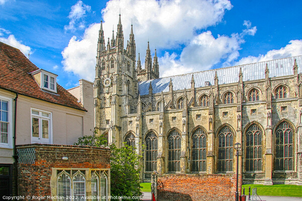 Canterbury Cathedral - A Timeless Masterpiece Picture Board by Roger Mechan