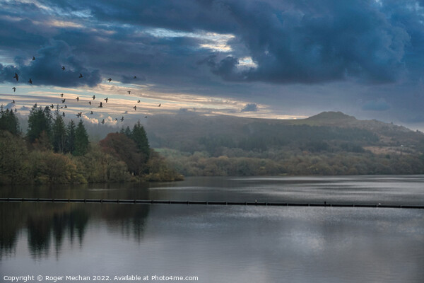 Tempestuous Dartmoor Skies Picture Board by Roger Mechan