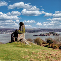 Buy canvas prints of The Enchanting Ruins of Mount Edgcumbe by Roger Mechan