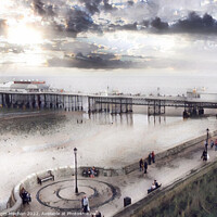 Buy canvas prints of Charming Cromer Pier by Roger Mechan