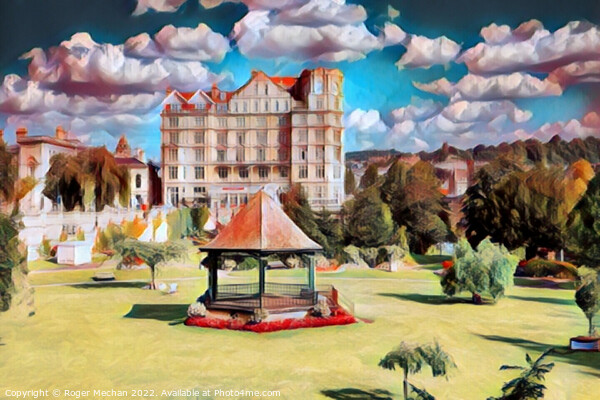 Victorian Charm in Parade Gardens Picture Board by Roger Mechan