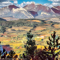 Buy canvas prints of Alpine Beauty by Roger Mechan