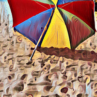 Buy canvas prints of Resilient Umbrella by Roger Mechan