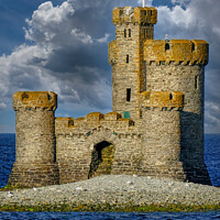 Buy canvas prints of The Life-Saving Tower: A Beacon of Hope by Roger Mechan