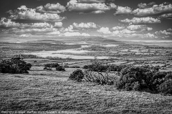 Enchanting Dartmoor Valley Picture Board by Roger Mechan
