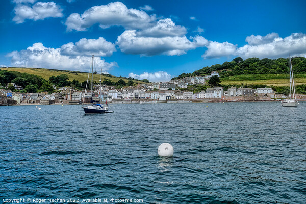 Tranquil Cawsand Harbour Picture Board by Roger Mechan