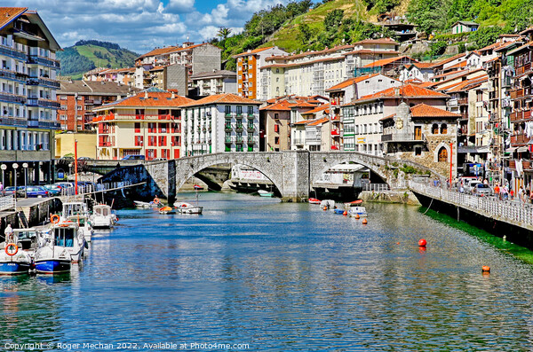 Serene Scene in Basque Country Picture Board by Roger Mechan