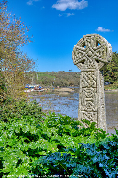 The Mystical Celtic Cross Picture Board by Roger Mechan