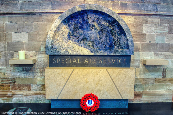 SAS Tribute in Hereford Cathedral Picture Board by Roger Mechan