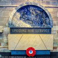 Buy canvas prints of SAS Tribute in Hereford Cathedral by Roger Mechan