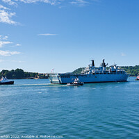 Buy canvas prints of Navigating Plymouth Sound by Roger Mechan