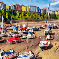 Buy canvas prints of Coastal Charm by Roger Mechan