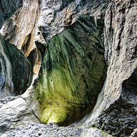Buy canvas prints of Enchanting Lichen Caverns by Roger Mechan