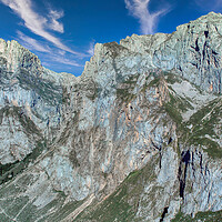 Buy canvas prints of Conquering the Picos Mountains by Roger Mechan
