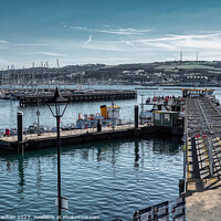 Buy canvas prints of Plymouth's Historic Barbican. by Roger Mechan