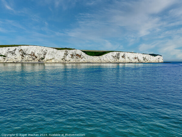 The White cliffs of Dover Picture Board by Roger Mechan