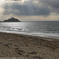 Buy canvas prints of St Michael's Mount Cornwall  by Roger Mechan